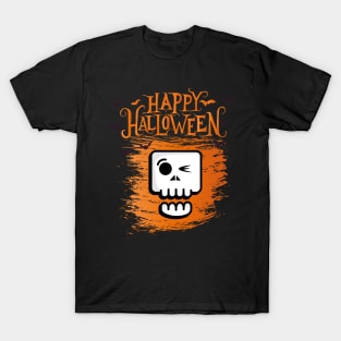 Halloween Happy Halloween Funny skull Costume T-Shirt